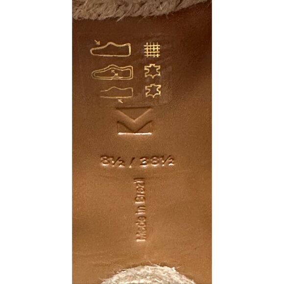 Mercedes Castillo Audra Platform Sandals in Natural NWB Size 8 1/2 - Picture 9 of 9